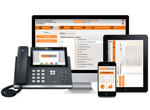 Webinterface für Asterisk-Telefonanlagen