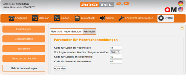 Hot Desking bei VoIP Telefonanlage