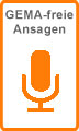 GEMA-freie Ansagen im Ansagenshop