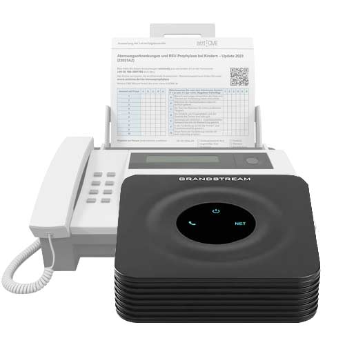 Faxgerät oder analoges Endgerät in der Arztpraxis