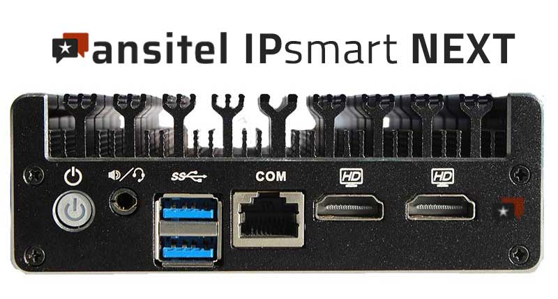 ansitel IPsmart NEXT als kompakte Telefonanlage für kleine Arztpraxen