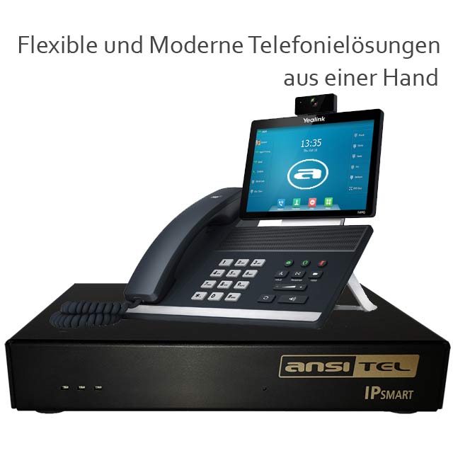 VoIP-Telefonanlage und Telefon