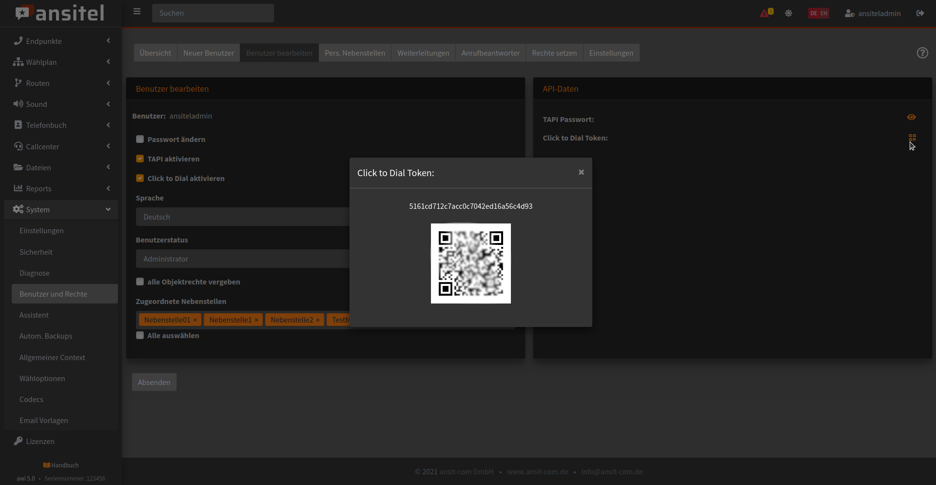 Abbildung Authentifizierung